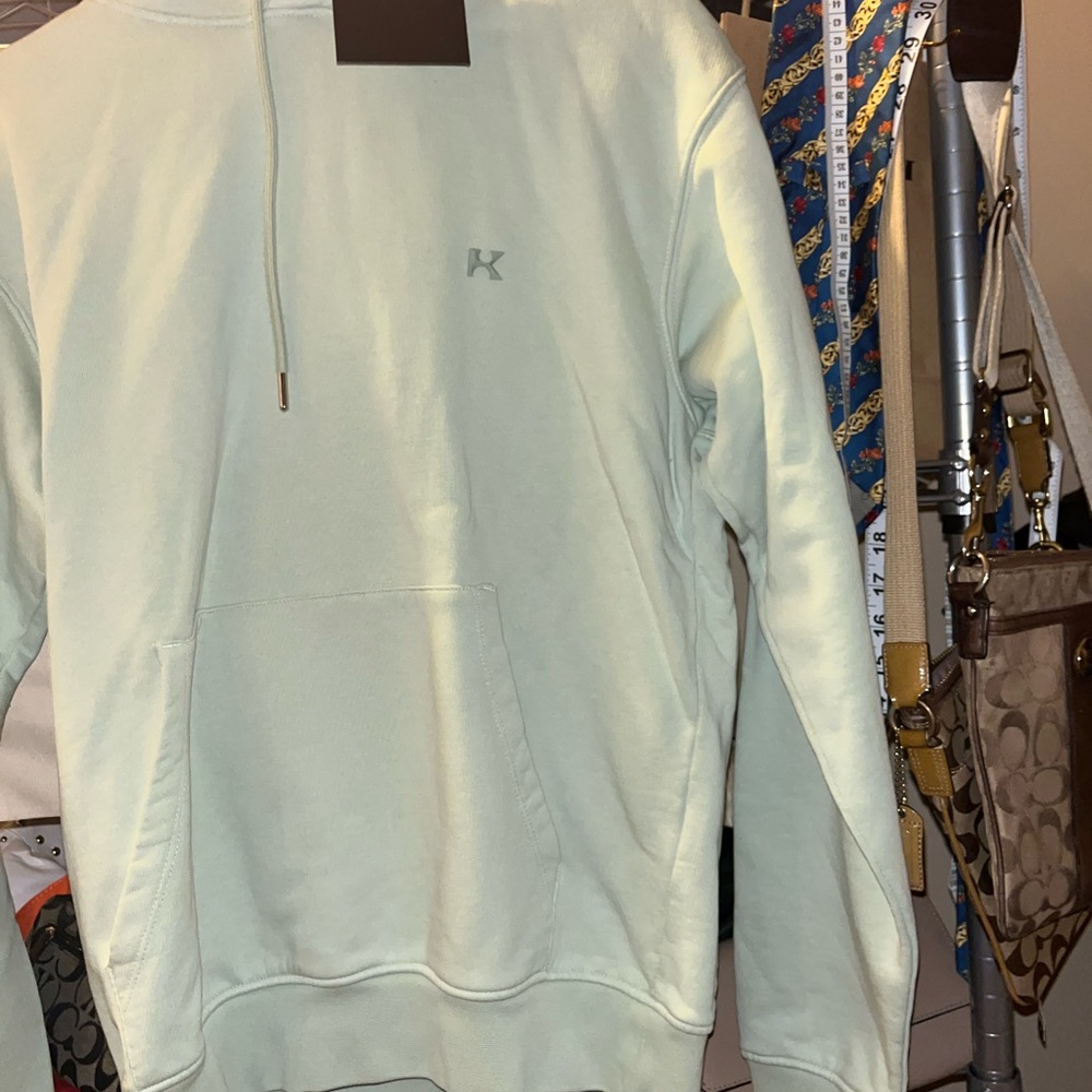 The Kooples Mint Hoodie with Logo
